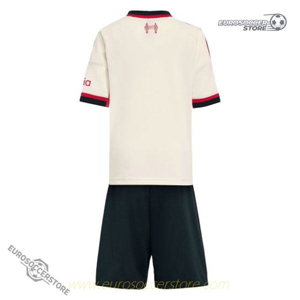 Kids' Liverpool Away Football Jersey Kit for the 25-26 Season