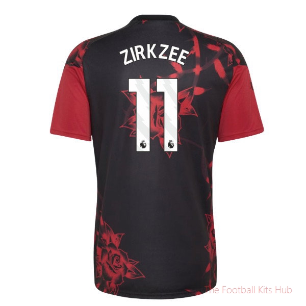 Manchester United 2026-2027 Pre-Match Shirt Zirkzee #11 Soccer Kit