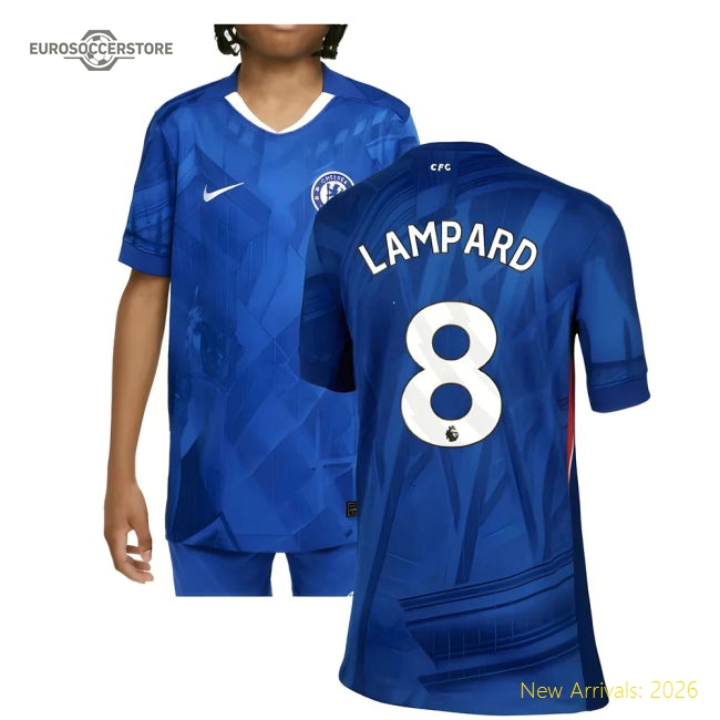 Chelsea 2024-25 Home Fan Version For Kids (Lampard Game Day Jersey