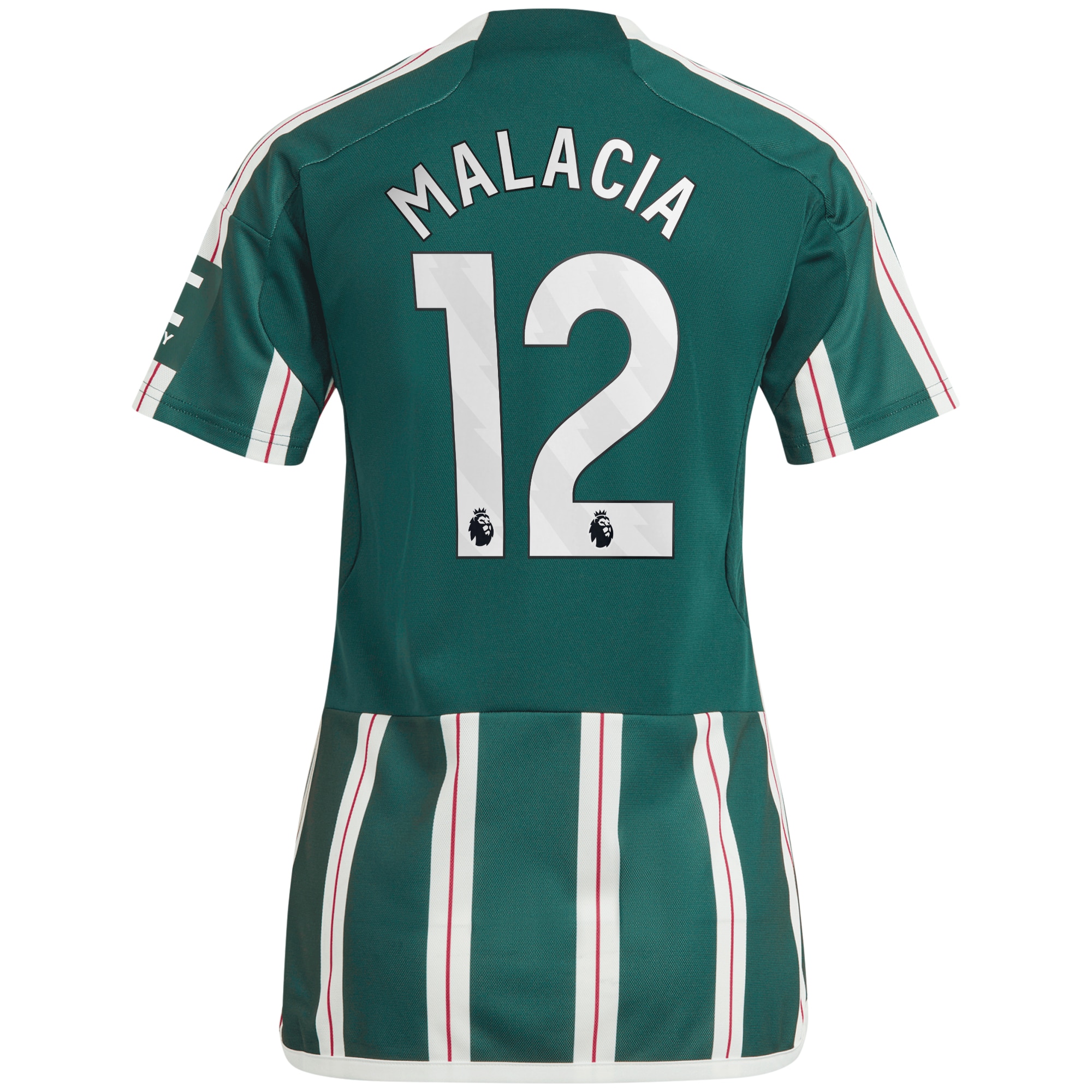 [JED] Tyrell Malacia Manchester United Women's 2023/24 Away Replica Player Jersey - Green