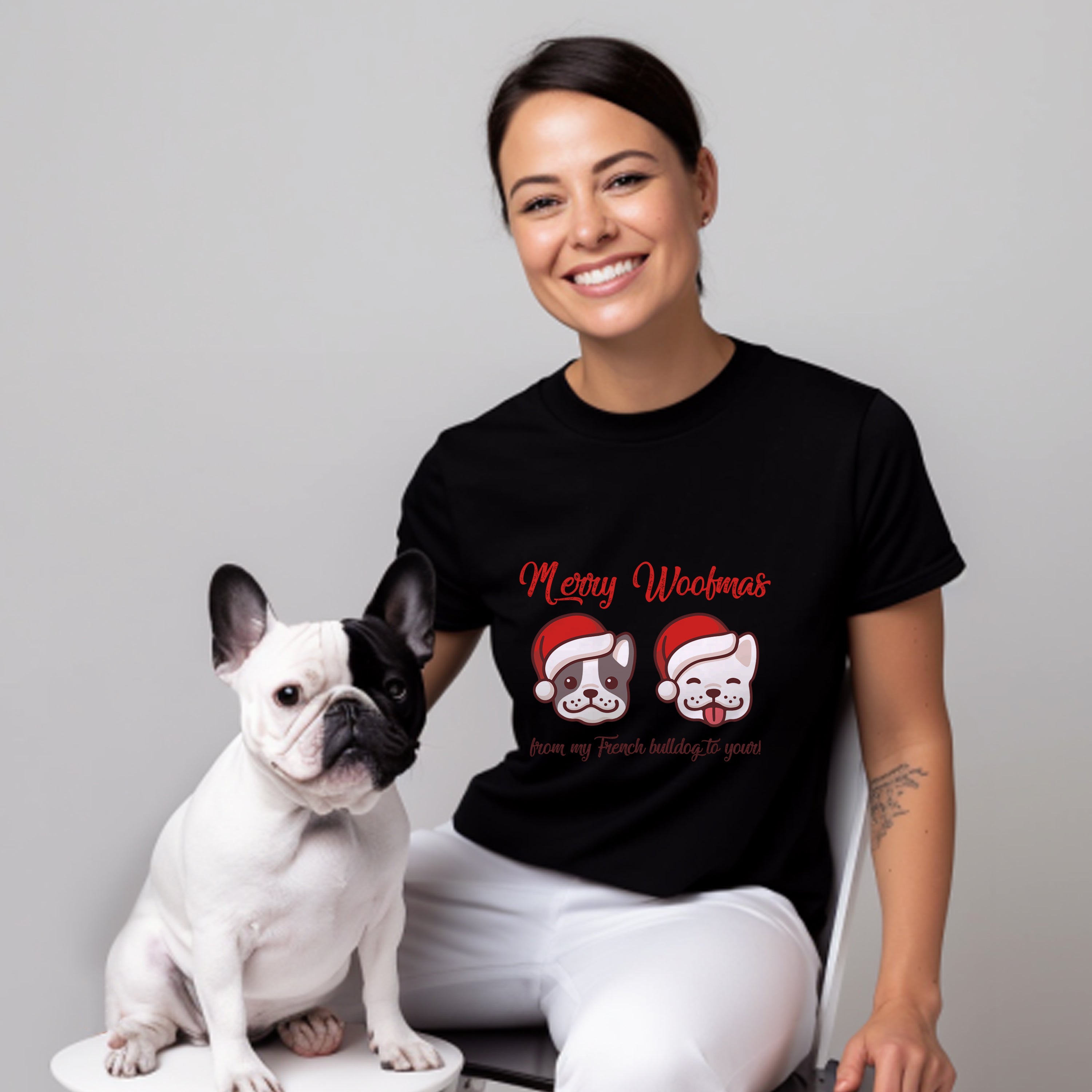 Pet-Lover High-Quality Christmas Duo - Unisex T-shirt for Everyday Wear