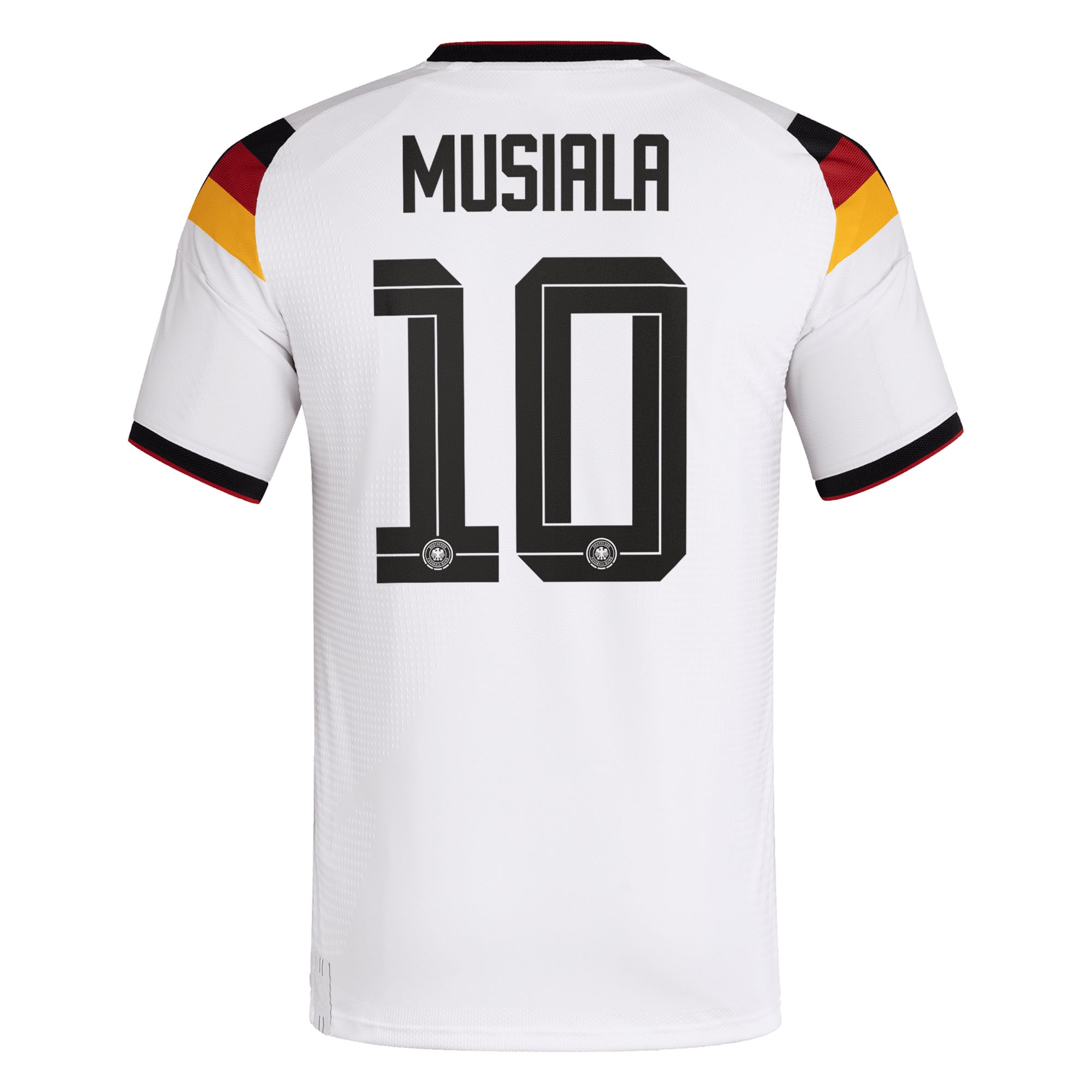 [SJH] Jamal Musiala #42 Germany National Team 2026 Home Authentic Jersey - White