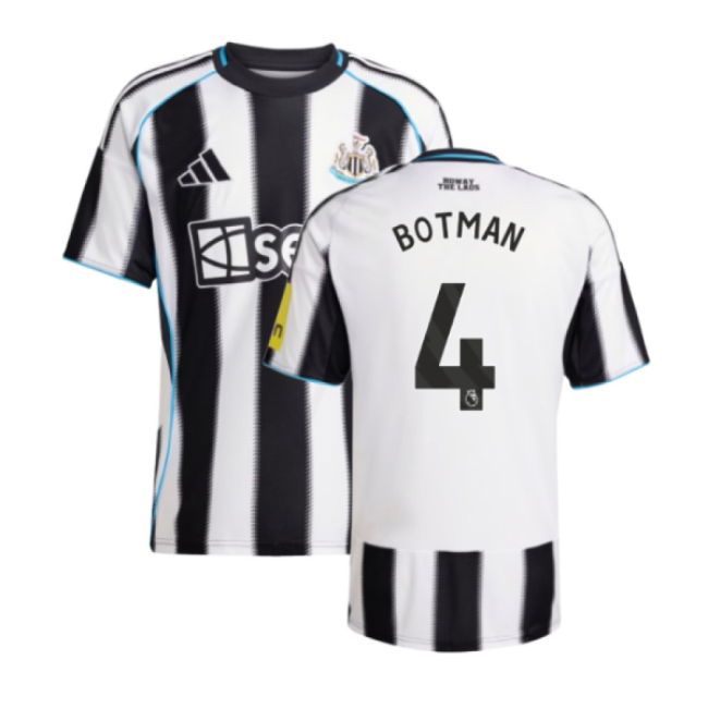 Newcastle Updated Home Jersey 2025-2026
