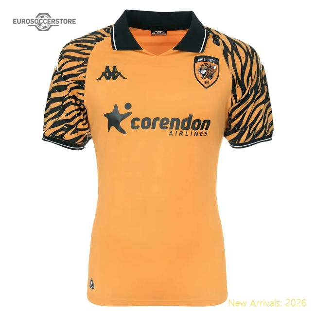 2025-2026 Hull City Home Shirt - Youth 2025-2026 Season Collection