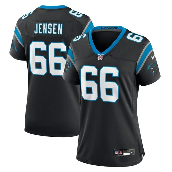 None Nash Jensen Game Jersey - Black | NFL Player Jersey | NFL Footbal