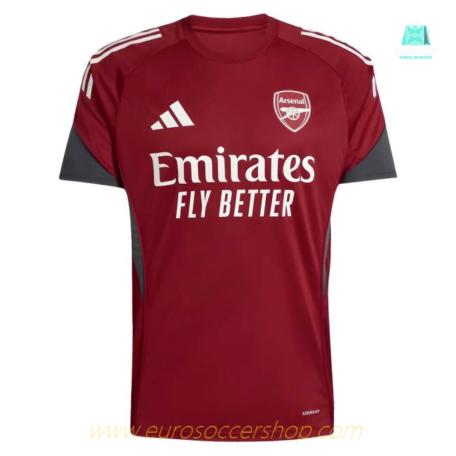 2025-2026 Arsenal EU Training Jersey (Burgundy)