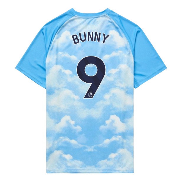 [LLS] 2026-2027 Man City Warm Up Jersey (Icy Blue) - Kids (Bunny 9)