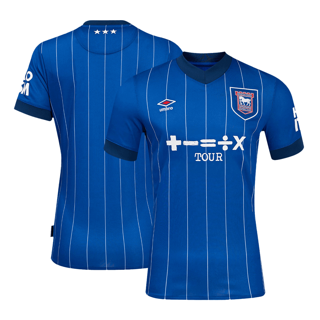 Ipswich Town Home  Soccer Jersey 2024/25 Authentic Kit