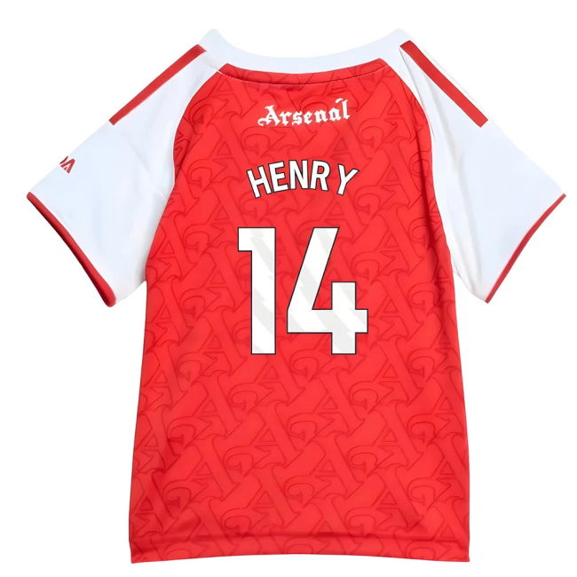 Arsenal Henry #14 Top Tier Proud 2024-2025 Season Fan Jersey
