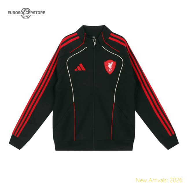 2025-2026 Liverpool Fc Urban Purist Anthem Top (Black) In Multiple