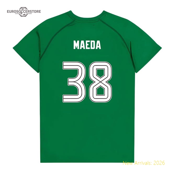 Celtic Poly T-shirt (Green/White) - Kids (Maeda 38)