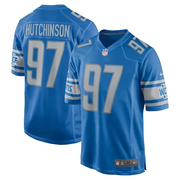 Performance None Game Jersey - Premium Blue NFL Fan Jersey | Game D...