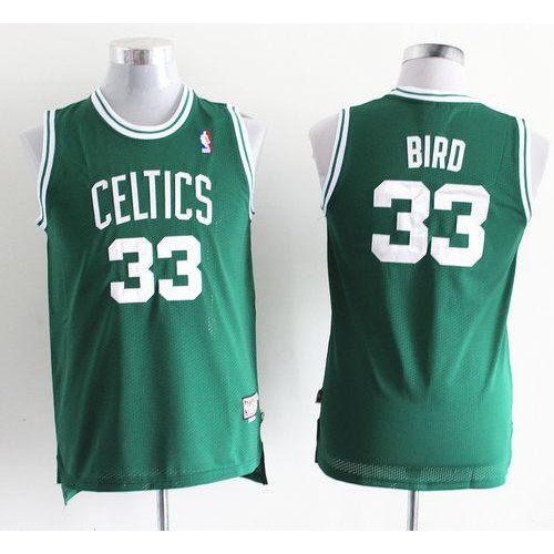 Boston Celtics #33 Larry Bird Green Throwback Stitched Youth NBA Jersey Youth
