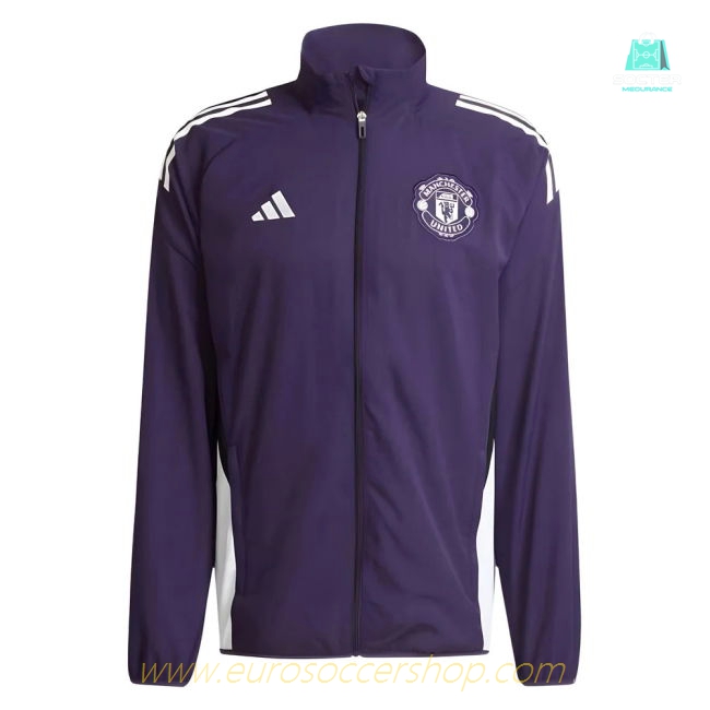 2025-2026 Man Utd Presentation Jacket (Aurora Plum)