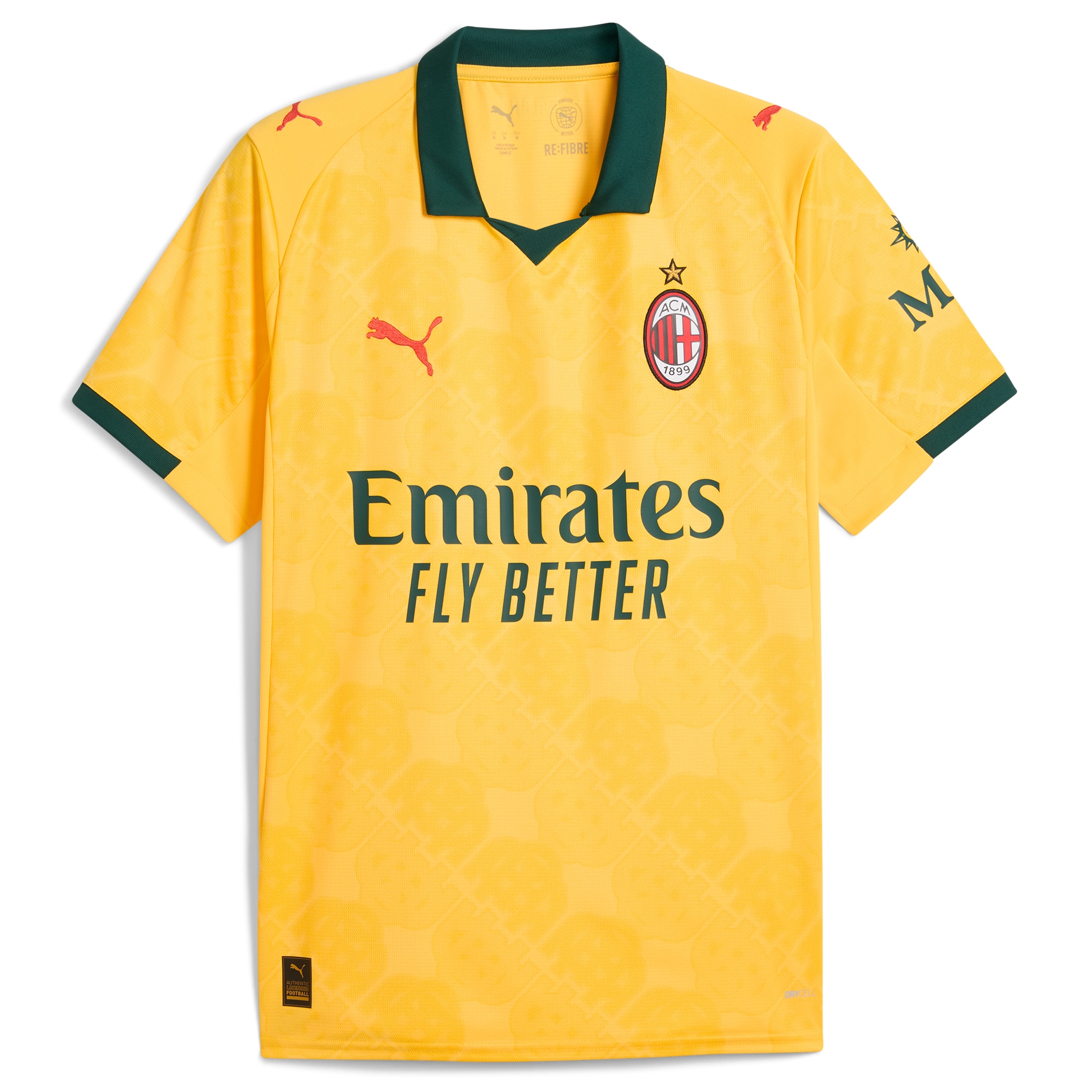 [SJH] AC Milan 2025/26 Third Replica Jersey - Yellow