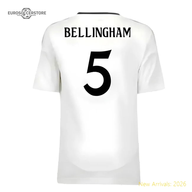 Superior 2024-2025 Real Madrid Home Youth Kit (bellingham 5)