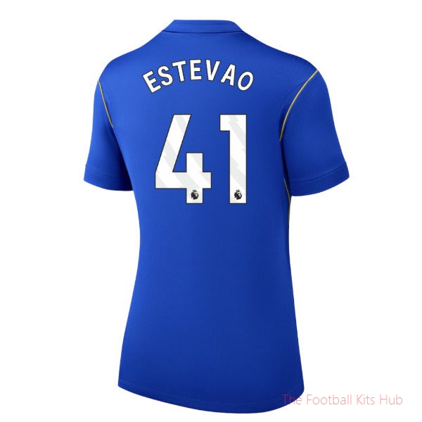 Chelsea 2026-2027 Home Shirt Estevao #41 Club Jersey - Match Kit
