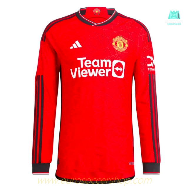 2023-2024 Man Utd Long Sleeve Home Shirt