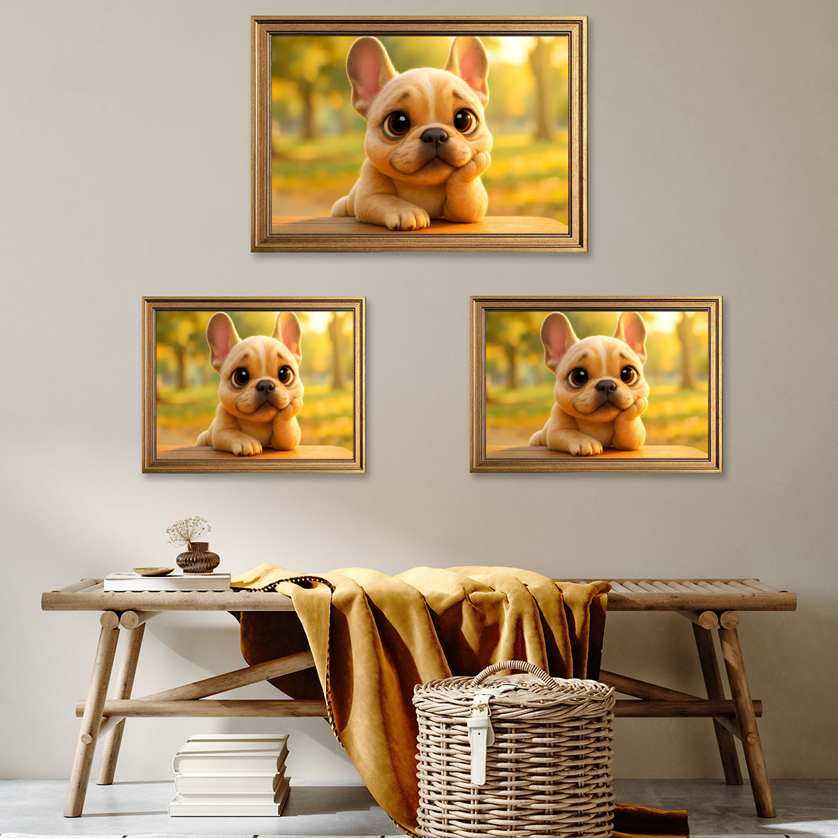 Luna - Framed poster • Wall Decoration