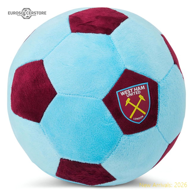 West Ham United Fc Plush Football - Premium Quality - Collectors Item