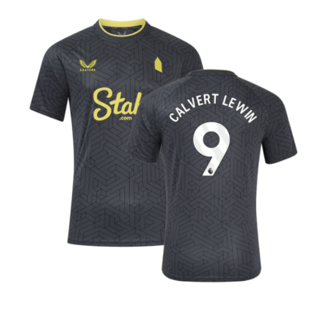Premium 2024-2025 Everton Away Shirt (calvert Lewin 9) - Premium