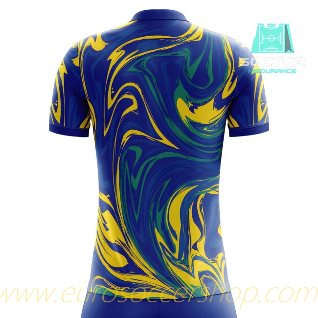 FIFA Approved 2025-2026 Season Brazil NT Away Libero (Marcelo 12)