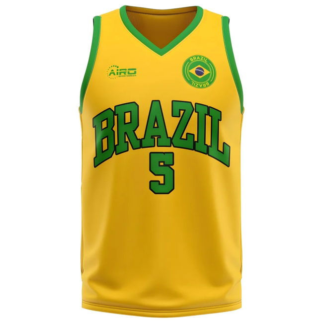 Brazil Performance Home Jersey Brazil