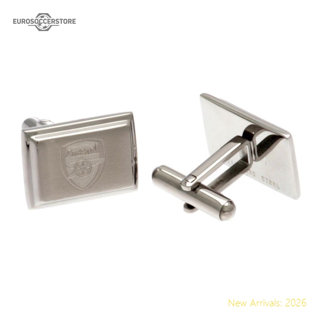 Authentic Arsenal Fc Tie Slide & Cufflink Set - Premium Quality