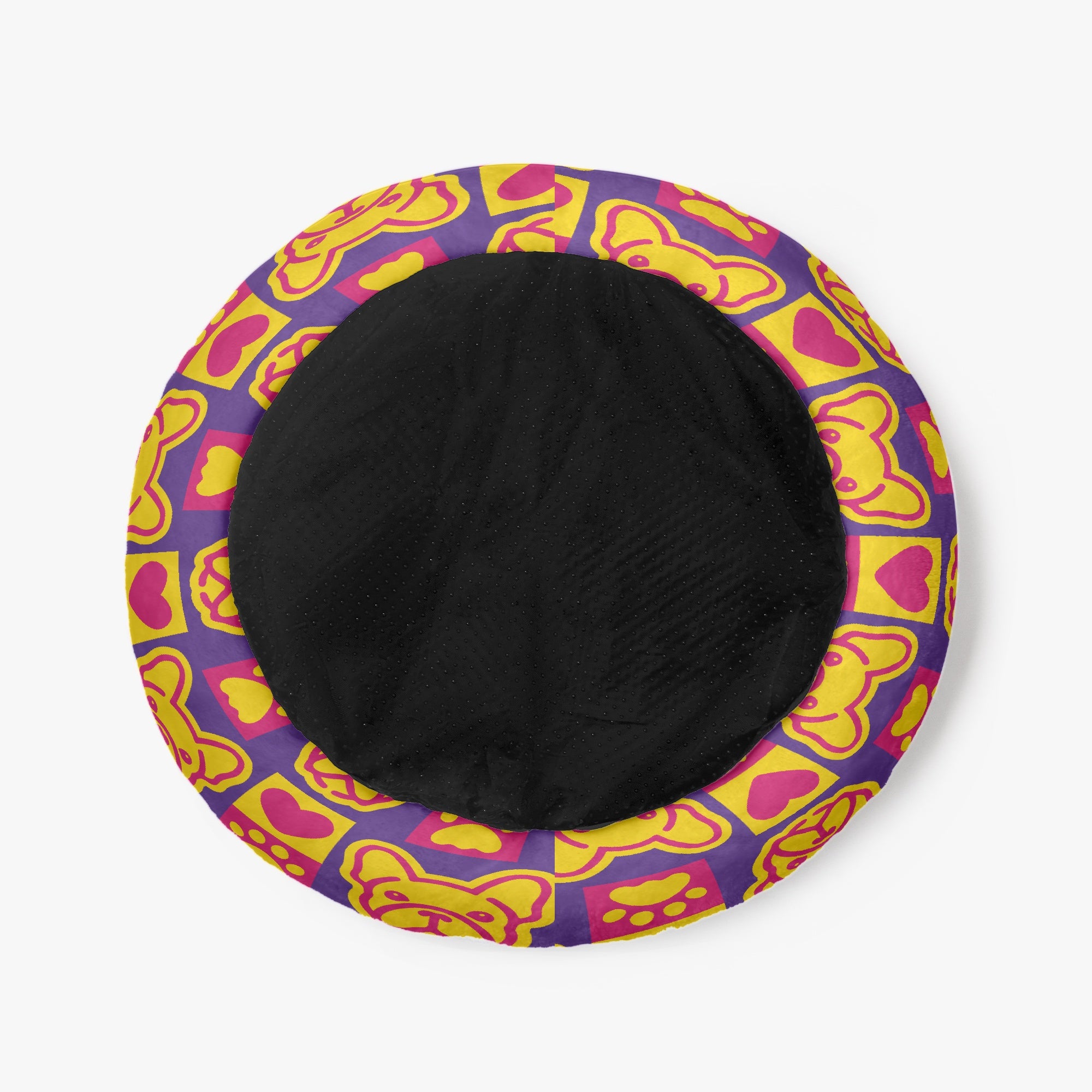 Ginger - Cloud-Comfort Frenchie Bed | Anti-Anxiety French Bulldog Donut Bed