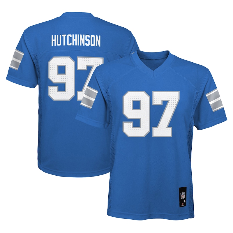 Aidan Hutchinson Detroit Lions Preschool Replica Player Jers...