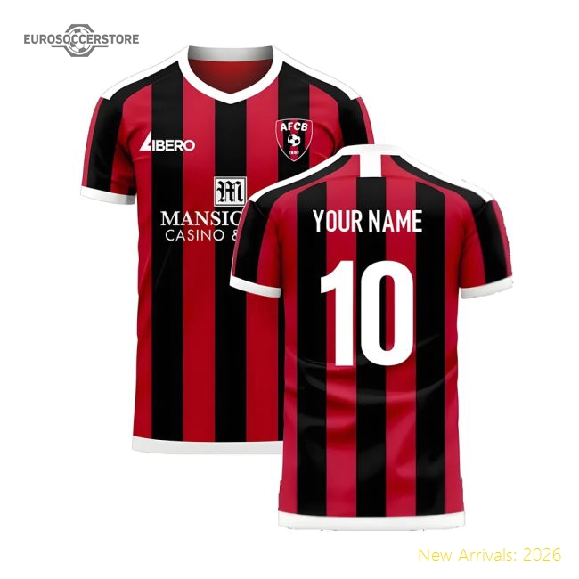 Authentic Bournemouth 2024-2025 Home Concept Football Kit (libero