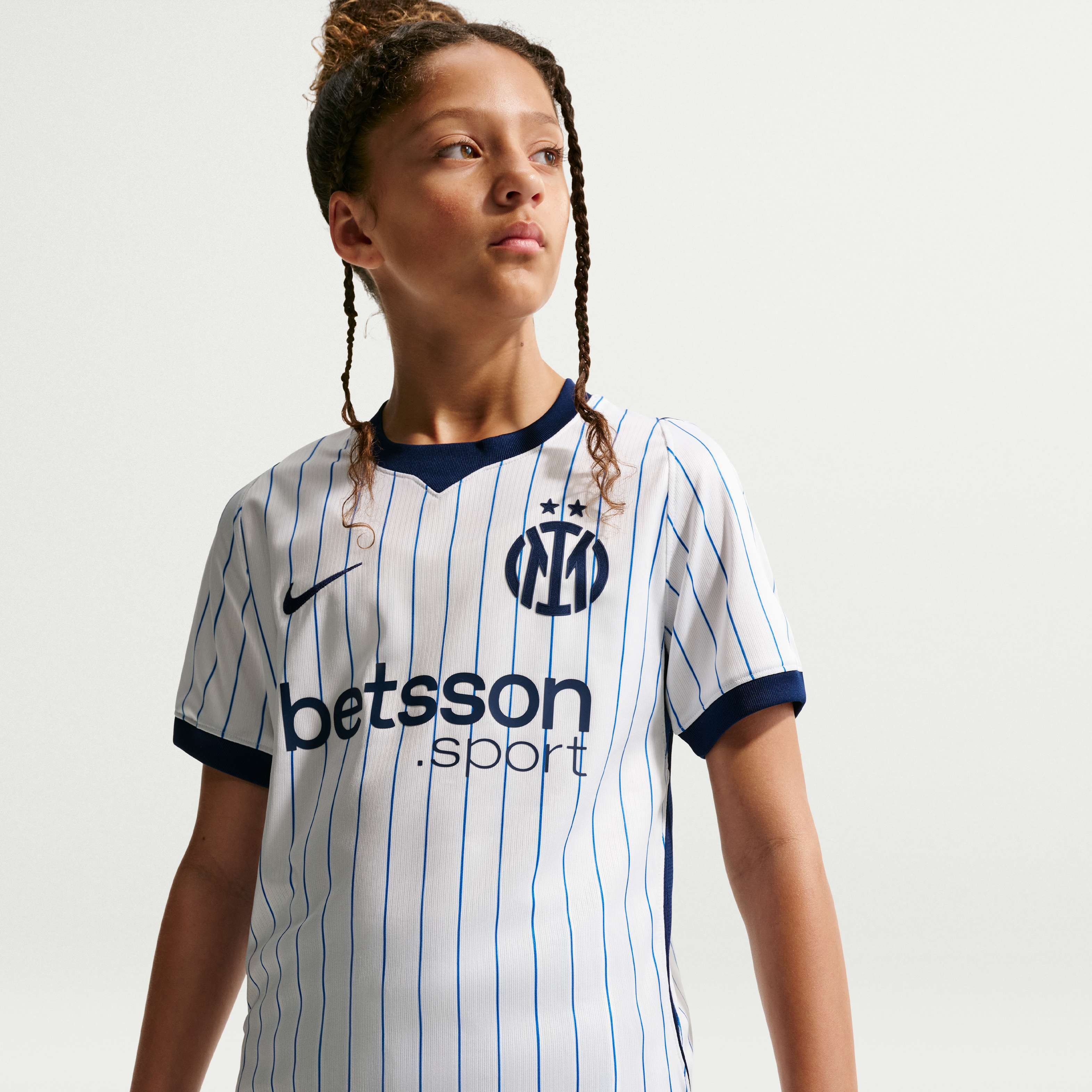[SJH] Inter Milan Youth 2026/27 Away Stadium Replica Jersey - White