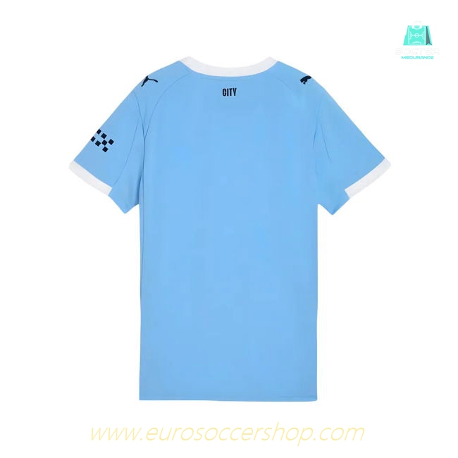 2025-2026 Man City Home Shirt (Womens) (De Bruyne 17)