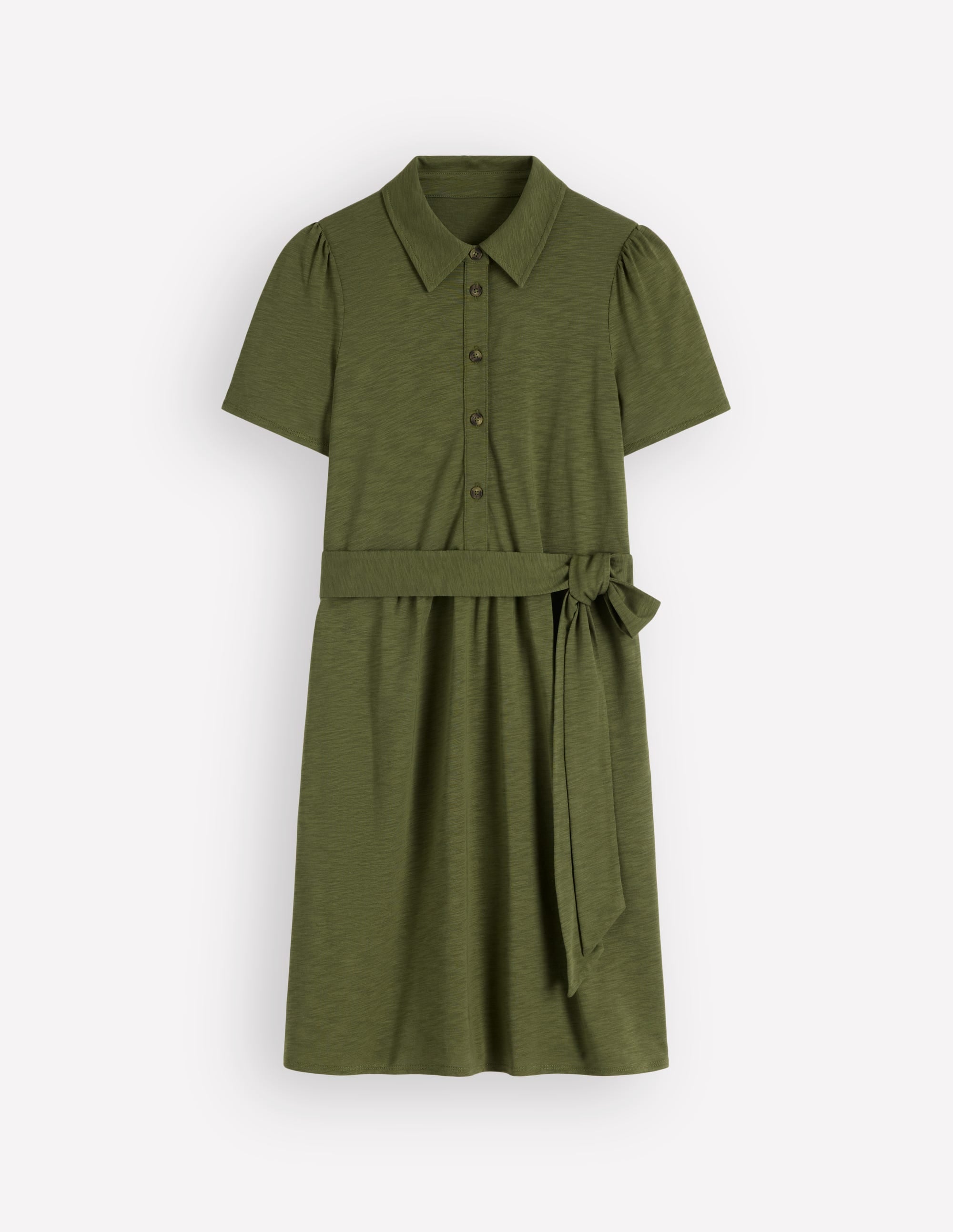Patti Short Jersey Shirt Dress