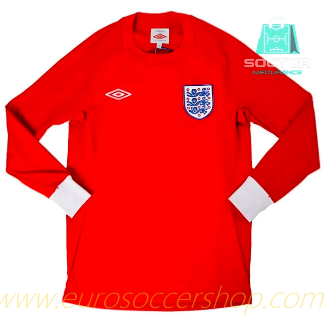 2010-2011 England Away Football Shirt
