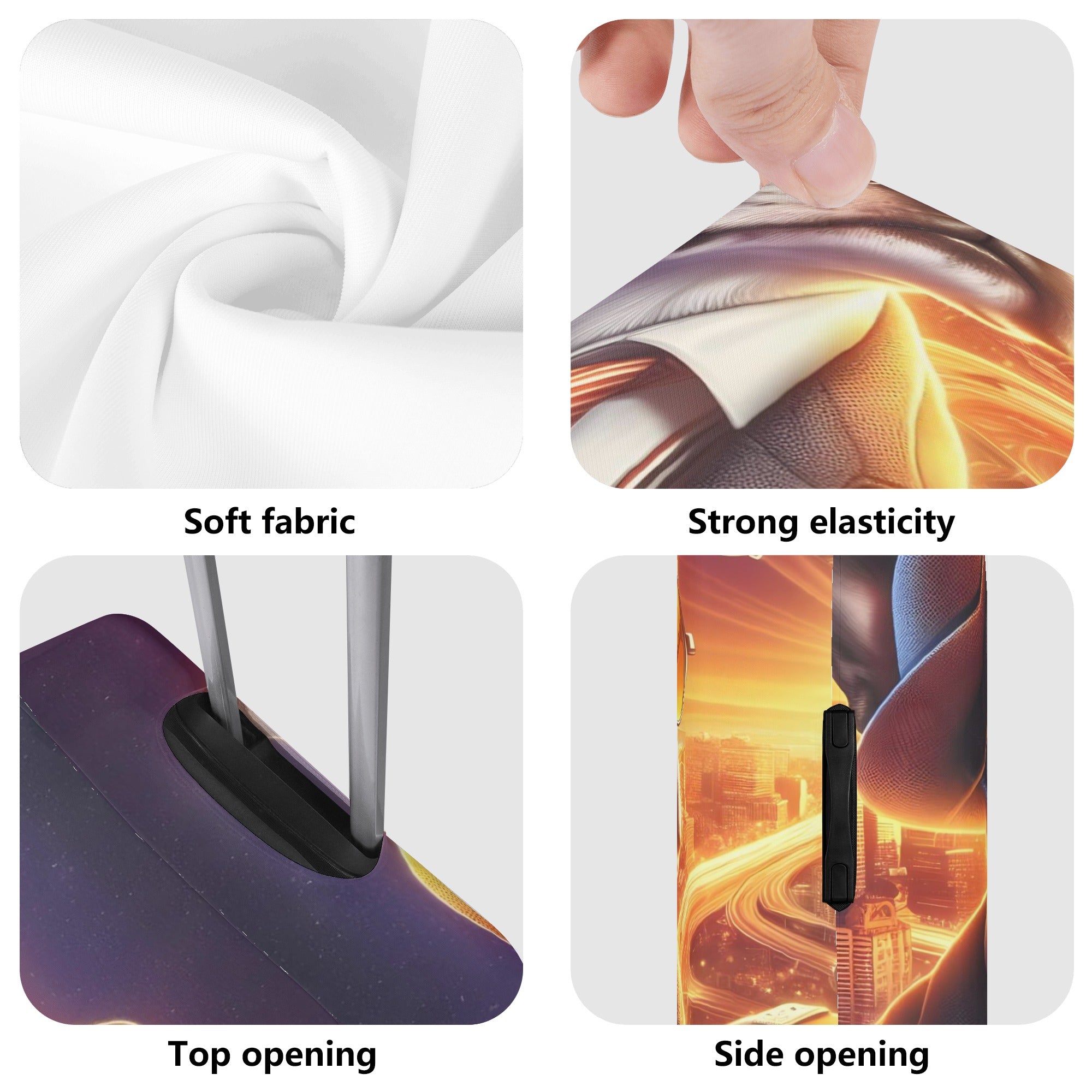 High-Quality Zeus - Luggage Cover For Boston Terrier Lovers for French