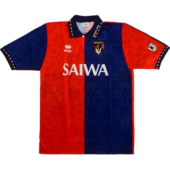 Top Grade 2025-2026 Genoa Home With Vintage Design - Midfield Maestros