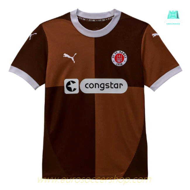 2024-2025 St Pauli Home Shirt (Kids) (Afolayan 17)