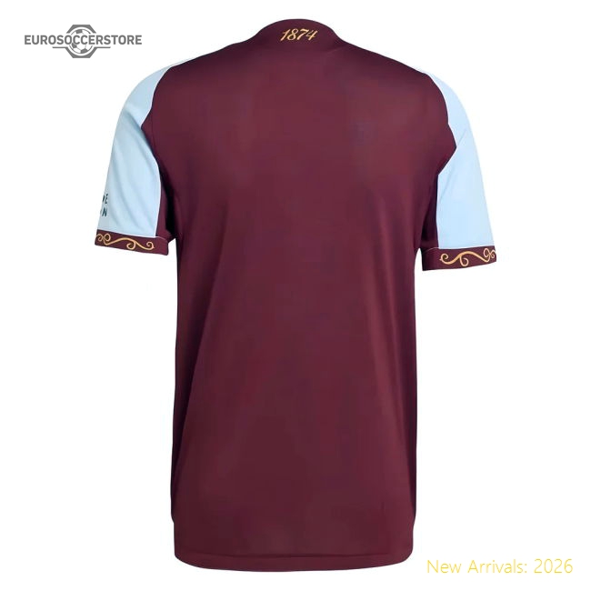 Premium 2025-2026 Aston Villa Official First Shirt Sancho 19