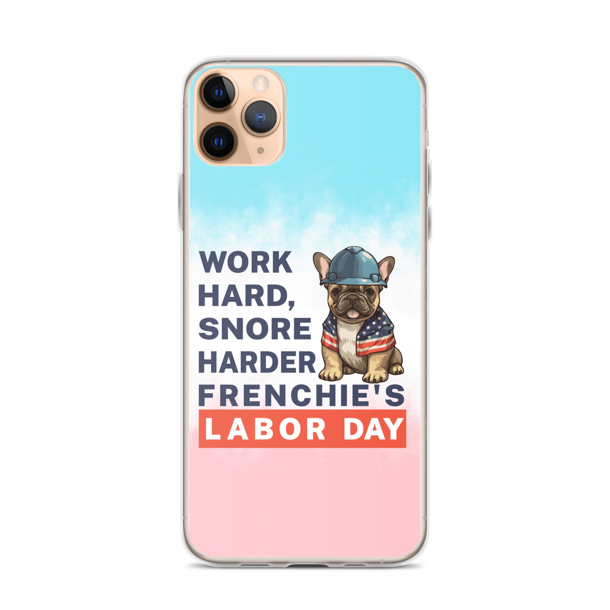 French Bulldog Snore Harder Clear Case For Iphone® Comfy Pet Product