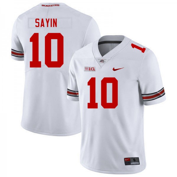 Men Ohio State Buckeyes Julian Sayin #10 Big Ten Jersey