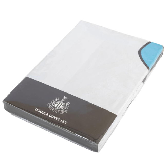 Newcastle Official Newcastle United FC Double Duvet Set