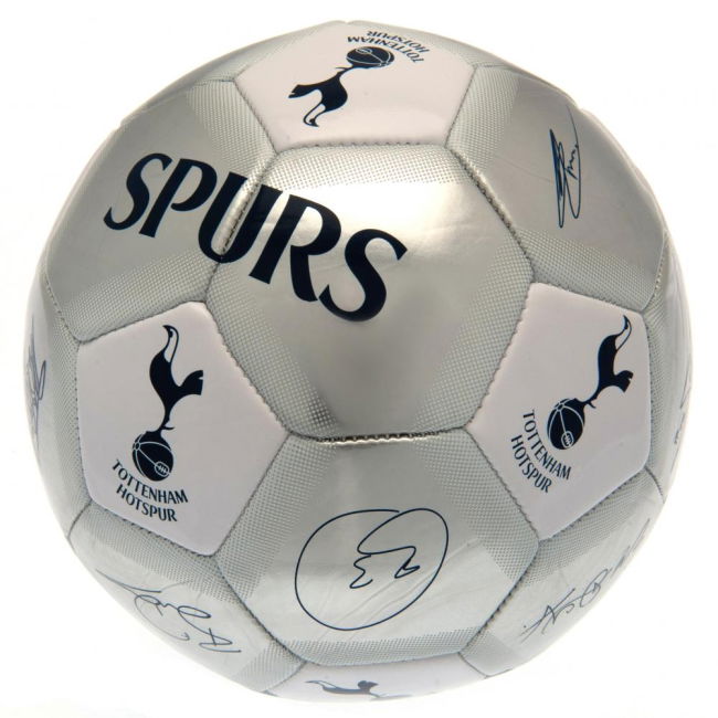 Tottenham Hotspur FC Sig Silver Football (Limited Edition)