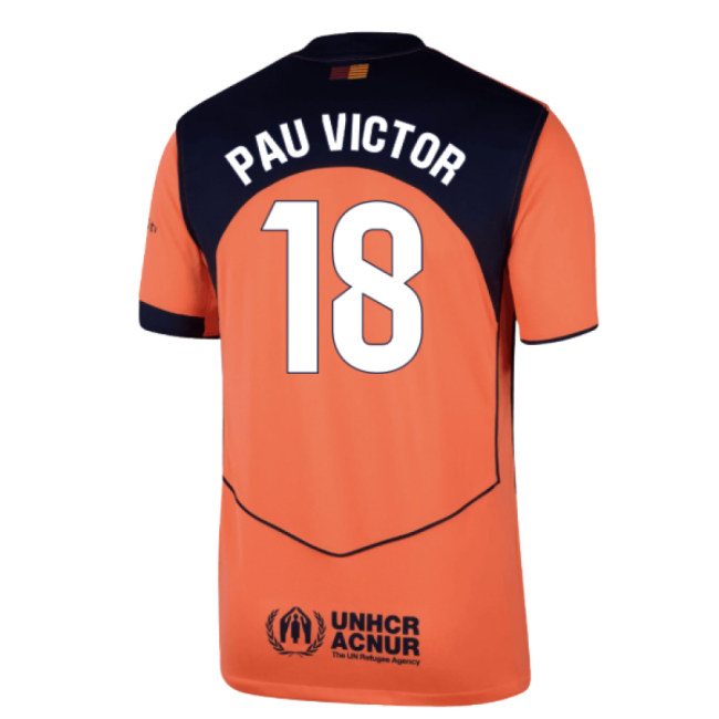 Barcelona Pau Victor First-class Third Spanish Football Nike Dri-fit