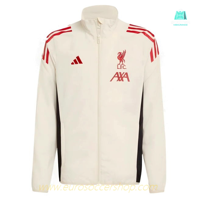 2025-2026 Liverpool Presentation Jacket (White) - Kids