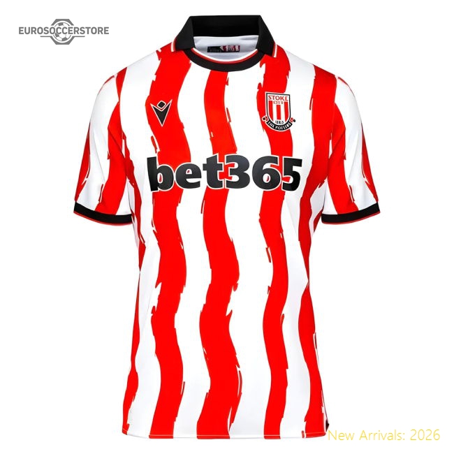 2025-2026 Stoke City Home Shirt