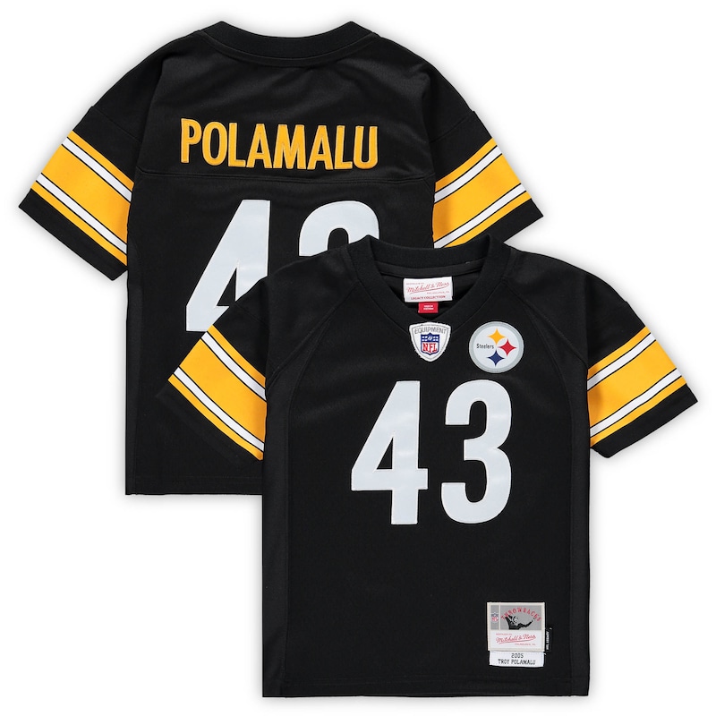 None Troy Polamalu Pittsburgh Steelers Historic Franchise Fan Apparel