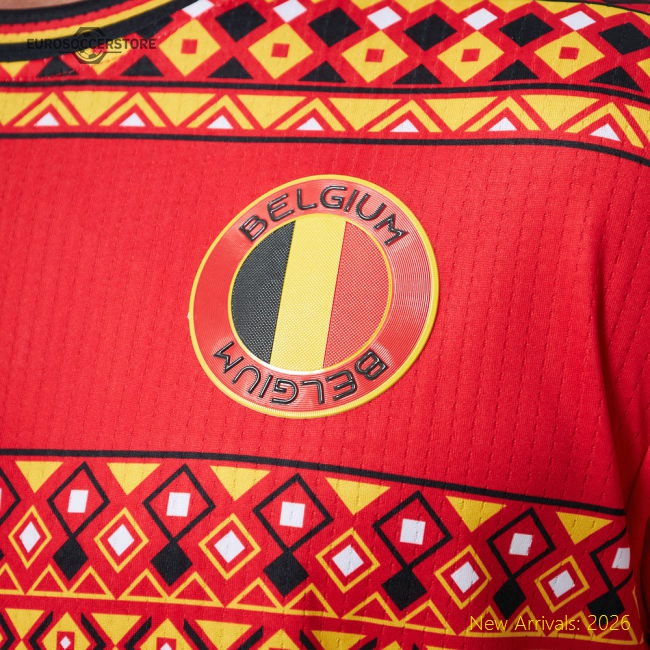 Belgium 2024-2025 Regular Jersey - Professional Moisture-wicking