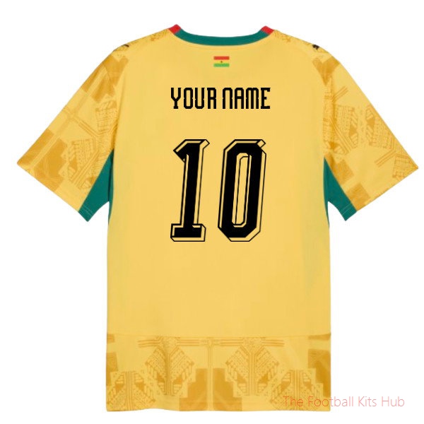 2026-2027 Ghana Away Shirt (Your Name)