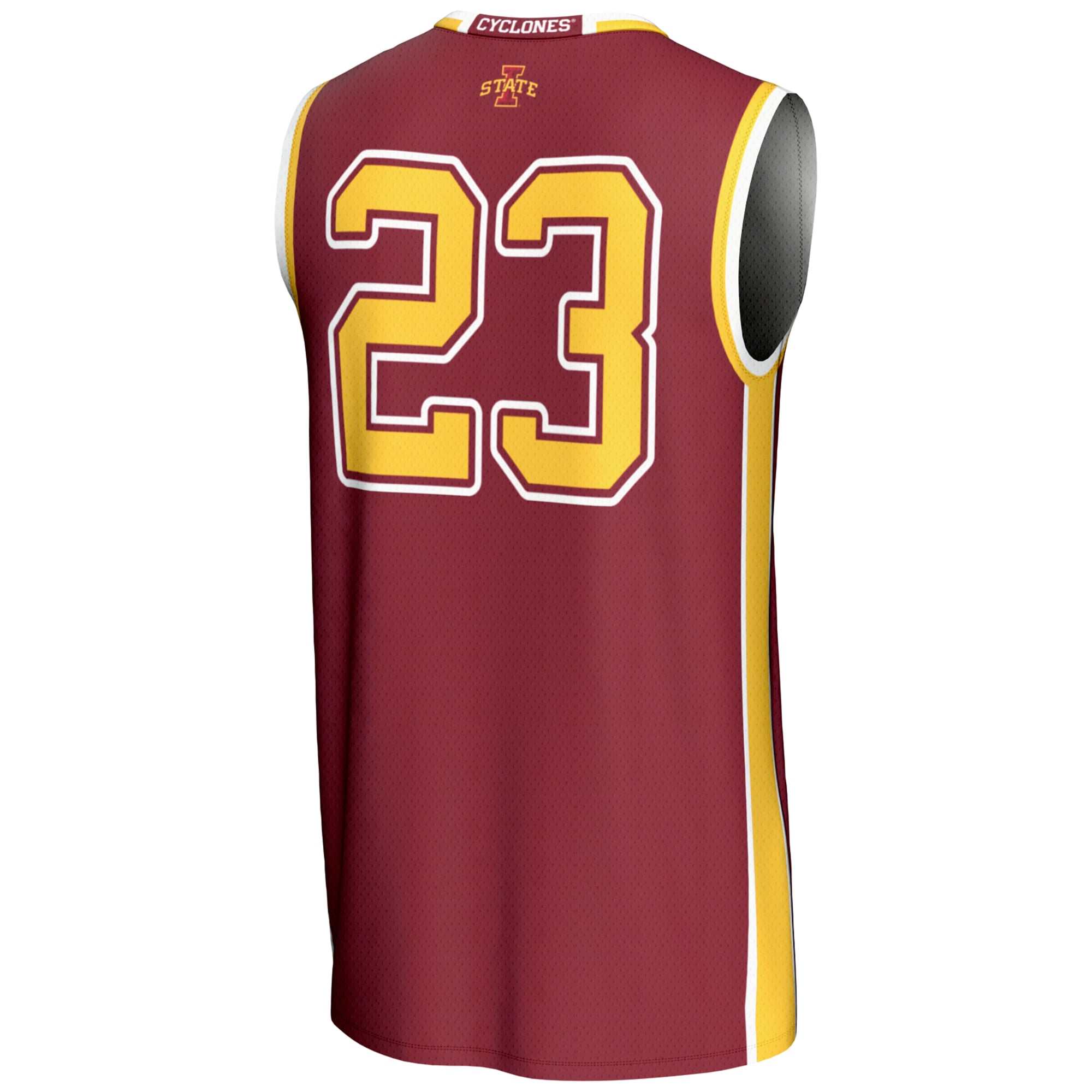#23 Iowa State Cyclones GameDay Greats Unisex Lightweight Basketball Jersey - Cardinal